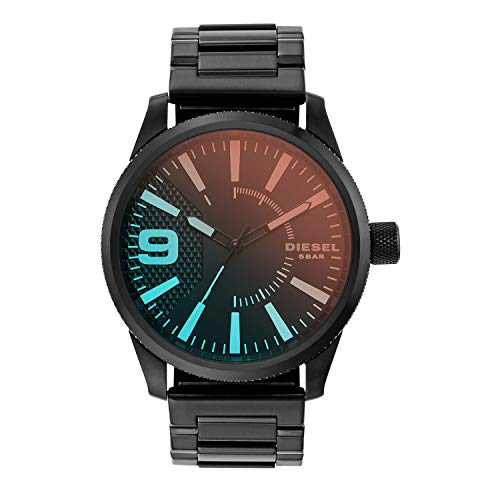 Diesel Reloj Analogico para Hombre de Cuarzo con Correa en Acero Inoxidable DZ1844