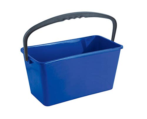 Discounted Cleaning Supplies 12 Litre Economy Windows Cleaners Utility Bucket. Blue - Contico EWB