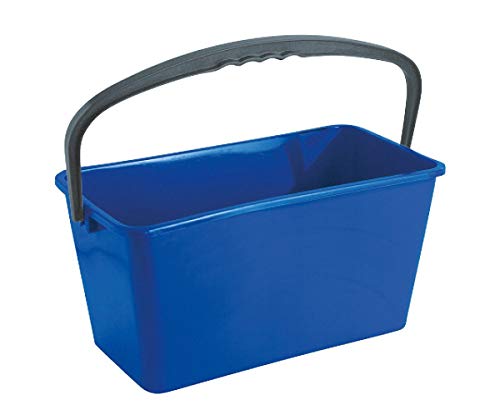 Discounted Cleaning Supplies 12 Litre Economy Windows Cleaners Utility Bucket. Blue - Contico EWB