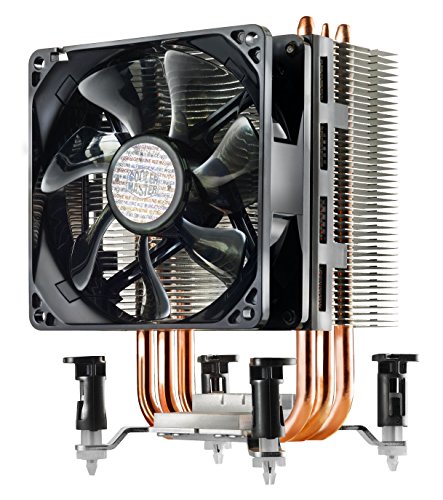 Disipador Cooler Master Hyper TX3 EVO Sistema de Enfriamiento CPU - Compacto y Eficiente, 3 Tubos de Calor de Contacto Directo, Ventilador PWM de 92mm