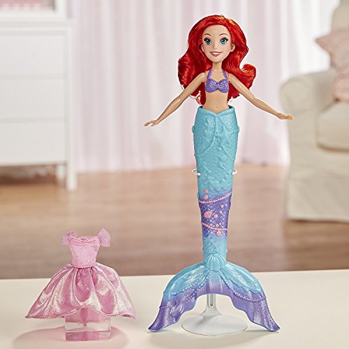 Disney Princess - Muñeca Ariel transformación mágica (Hasbro B9145EU4)