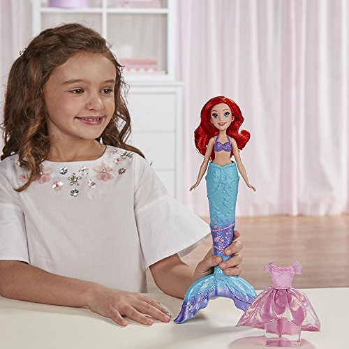 Disney Princess - Muñeca Ariel transformación mágica (Hasbro B9145EU4)