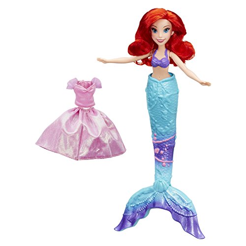 Disney Princess - Muñeca Ariel transformación mágica (Hasbro B9145EU4)