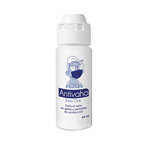 Disop Antivaho para Gafas, Tratamiento Anti Vaho que Evita que se Empañen las Gafas, 60 ml