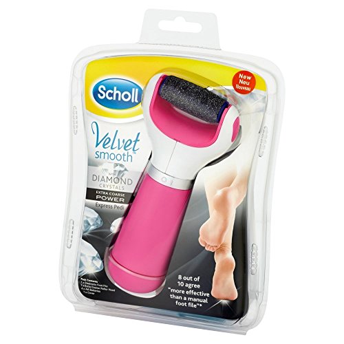 Doctor Scholl VELVET SMOOTH express lima eléctrica pies rosa