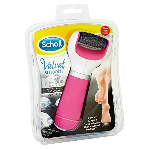 Doctor Scholl VELVET SMOOTH express lima eléctrica pies rosa