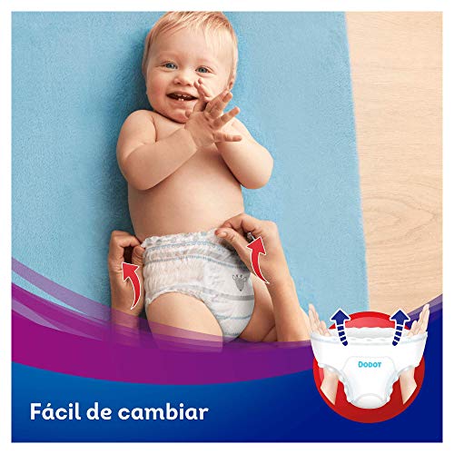 Dodot Activity Pants Pañal-Braguita Talla 5, 120 Pañales, 12-17kg + Dodot Aqua Pure Toallitas para bebé, 1 Pack de 48 Toallitas Gratis