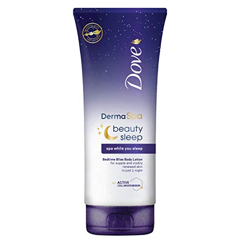 Dove Dermaspa Loción Coporal Night - Pack de 3 x 200ml (Total 600ml)