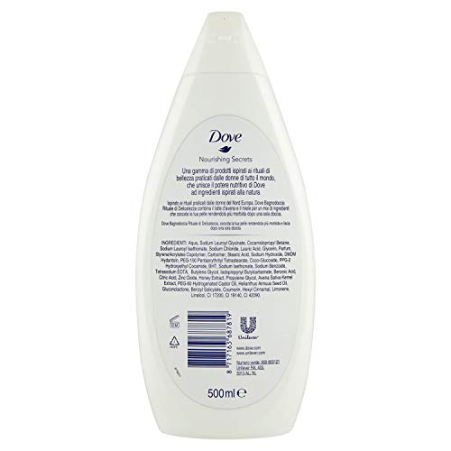 Dove, Gel y jabón (Avena) - 500 ml.