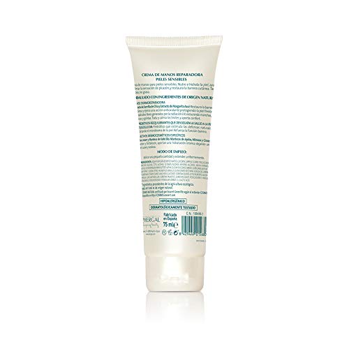 Dr. Tree. Crema De Manos Reparadora. Pieles Secas o Irritadas. 75 ml