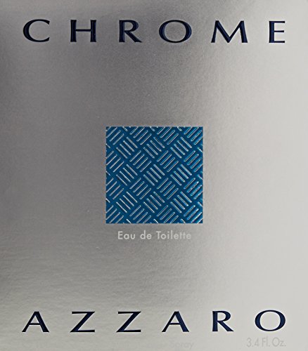 Eau de Toilette Chrome con rociador por Azzaro para hombres, 100 ml