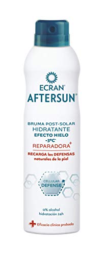 Ecran Aftersun - Bruma Post Solar Hidratante Reparadora, Efecto Hielo - 250 ml