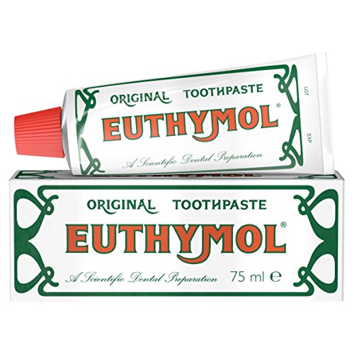 Efthymol original de pasta de dientes, 75ml