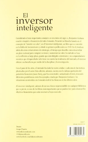 El inversor inteligente (Clásicos Deusto de Inversión y Finanzas)