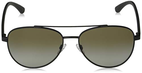 Emporio Armani 0EA2079 Gafas de Sol, Matte Black, 58 para Hombre