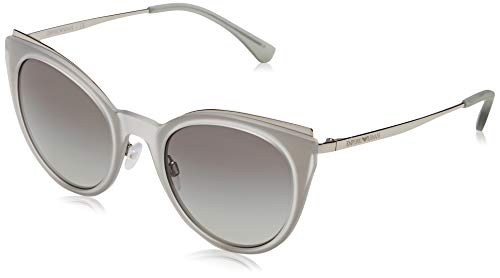 Emporio Armani 301511 Gafas de sol, Silver, 52 para Mujer