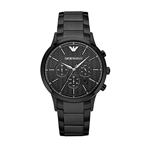 Emporio Armani Reloj Cronógrafo para Hombre de Cuarzo con Correa en Caucho AR2485