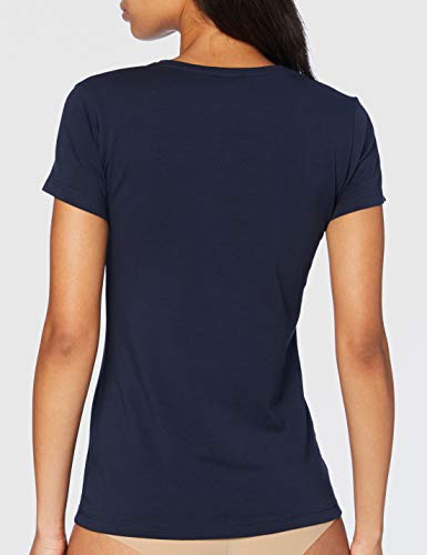 Emporio Armani Underwear T-Shirt Camiseta, BLU Marine - Marine Blue, XS para Mujer