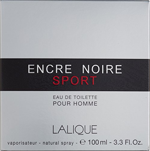 Encre Noire Sport Lalique EDT Spray 3.3 oz Men by Lalique