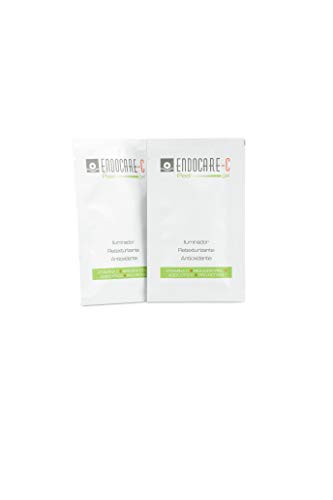 Endocare Radiance Peel Mask - Mascarilla Exfoliante Facial, Antioxidante, Retexturizante con Ácido Hialurónico y Vitamina C, Todo Tipo de Pieles, 5 unidades