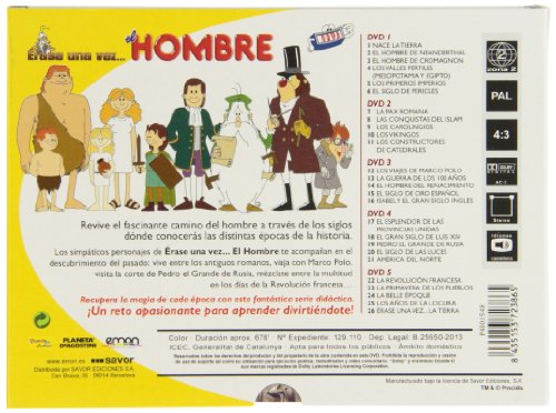 Erase Una Vez El Hombre - Maleta 2012 (5 DVDs)