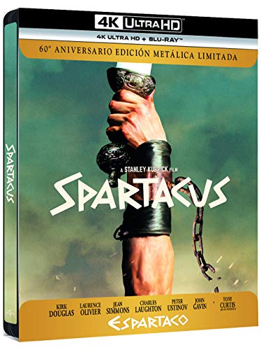 Espartaco - Edición Metálica (4K UHD + BD) [Blu-ray]