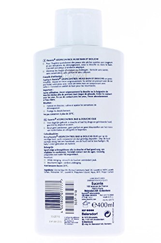 Eucerin AtopiControl Bath and Shower Oil 400ml by Eucerin