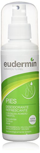 Eudermin Desodorante Refrescante Vaporizador de Pies - 125 ml