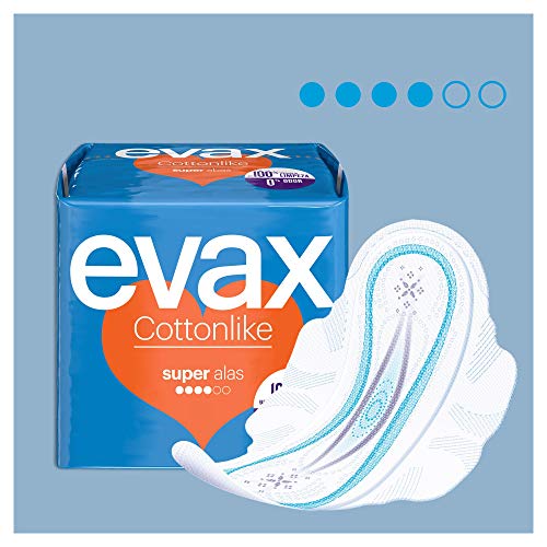 Evax Cottonlike Super Compresas Con Alas 24u