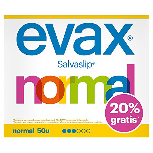 Evax Salvaslip Normal Protegeslips - 50 unidades