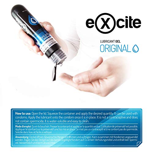 EXCITE Gel lubricante a base de agua. Neutro. 100ml.