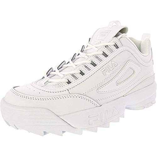 Fila Disruptor II - Zapatillas deportivas para mujer, Blanco 38.5 EU