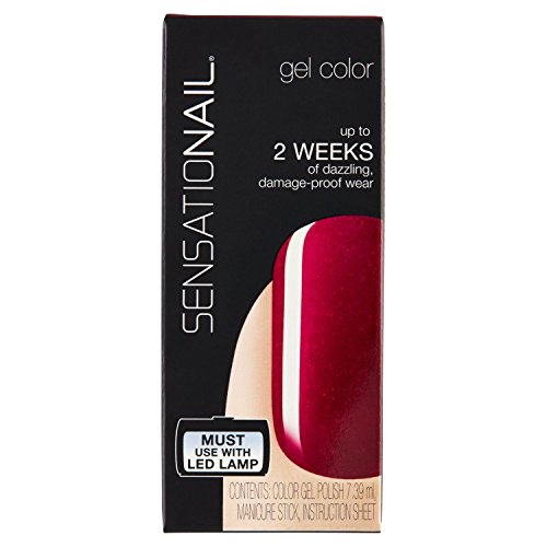 Fing'rs Sensationail Gel de Uñas Tono Raspberry Wine - 7.39 ml