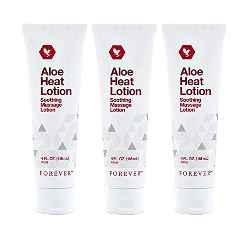 Forever Living Aloe Heat Lotion 3pc by FLP