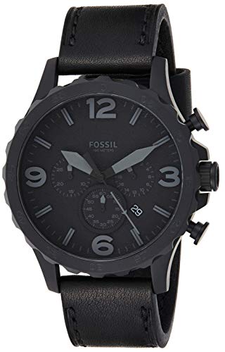 Fossil Reloj Analógico para Hombre de Cuarzo con Correa en Piel JR1354