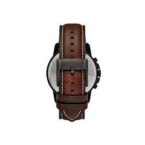 Fossil Reloj Cronógrafo para Hombre de Cuarzo con Correa en Cuero FS5088