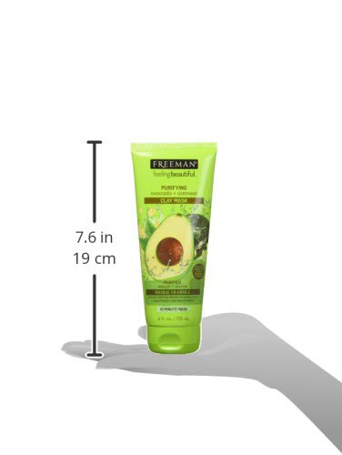 Freeman, Mascarilla Facial de Aguacate y Avena, 175 ml