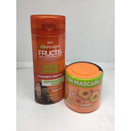 Fructis Garnier Fructis Mascarilla 300 Ml.Adios Daños+Champu 250 Ml.Gratis - 30 ml