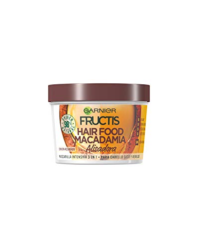 Fructis Mascarilla Intensiva 3 in 1 para Cabello Seco y Rebelde con Macadamia - 390 ml