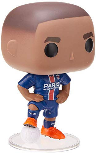 Funko- Pop. Vinyl: Football-Kylian Mbappé (PSG) Collectible Figure, Multicolor (39828)