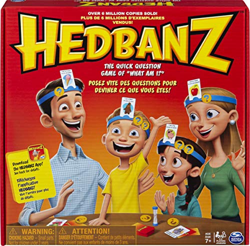 Games Spin Master - Hedbanz, Juego de Preguntas, versión en inglés [Importado de Inglaterra]