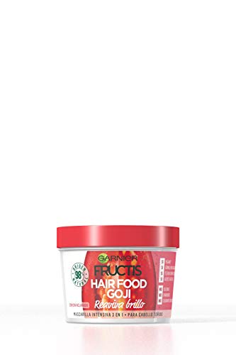 Garnier Fructis Hair Food Goji Mascarilla Reaviva el Brillo 3 en 1 - 390 ml