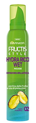 Garnier Fructis Hydra Ricci Wet Shine Espuma definicion & brillo, 200 ml