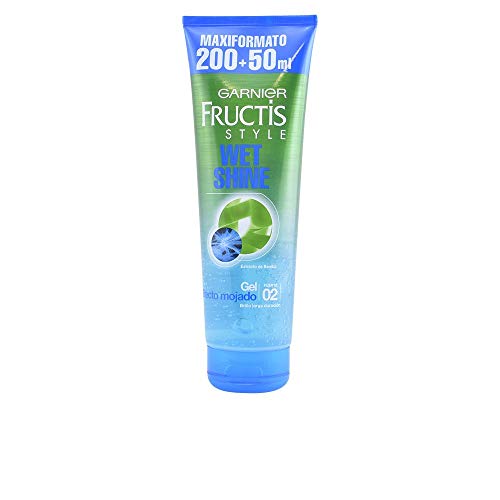 Garnier Fructis Style Wet Shine Gel Efecto Mojado 250 Ml - 250 ml.