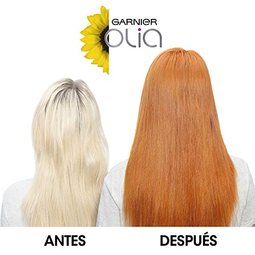 Garnier Olia Coloración Permanente sin Amoniaco, Bold Cobrizo Intenso 7.40 - Paquete de 3