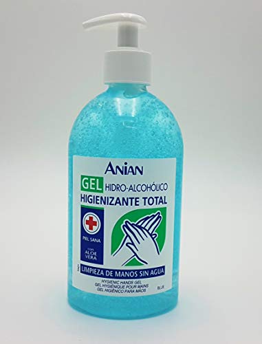 GEL HIDRO-ALCOHÓLICO ANIAN. 500ML.