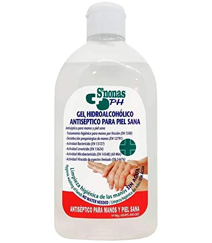 gel hidroalcohólico 100 ml S´nonas