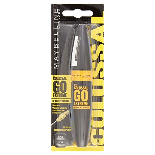 Gemey-Maybelline - Volum expreso colosal Go Extreme - Volumen Extreme Mascara Negro - perfecto negro