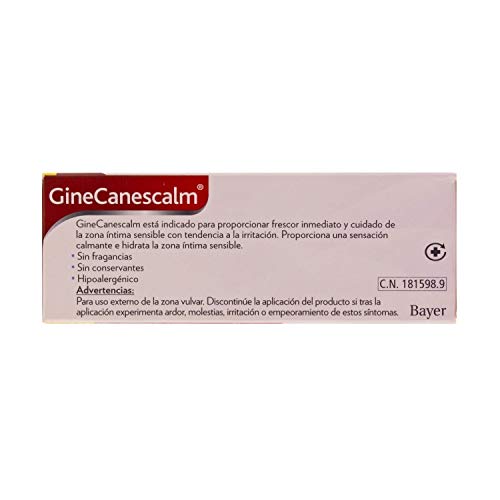 GINECANESCALM GEL CREMA CALMANTE MOLESTIAS INTIMAS