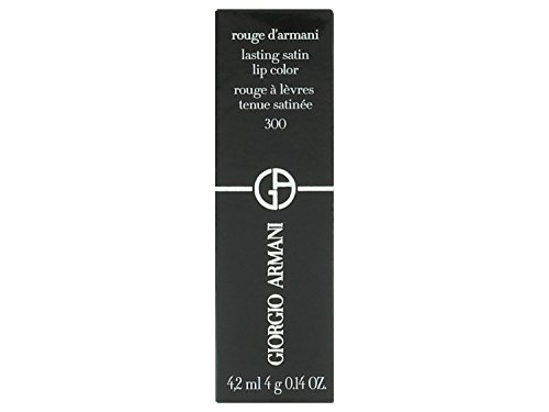 Giorgio Armani Cosmetics (public) Rouge D'armani 300 barra de labios Rojo Brillo 4 g 4 ml - Barras de labios (Rojo, Gio, 1 Colores, Hidratante, Nutritiva, Mujeres, a92f10)